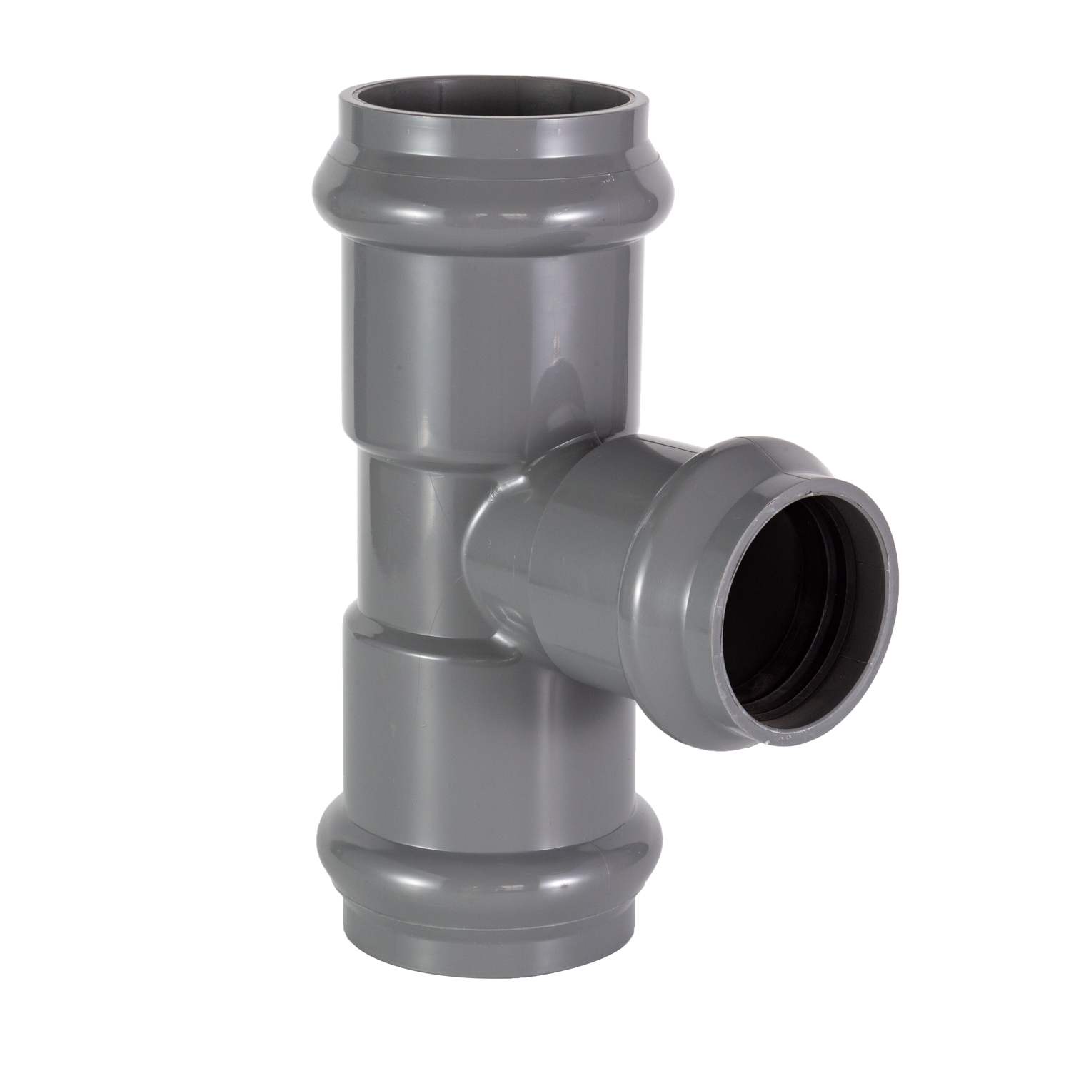 PVC Faucet Tee with rubber Ring FF
