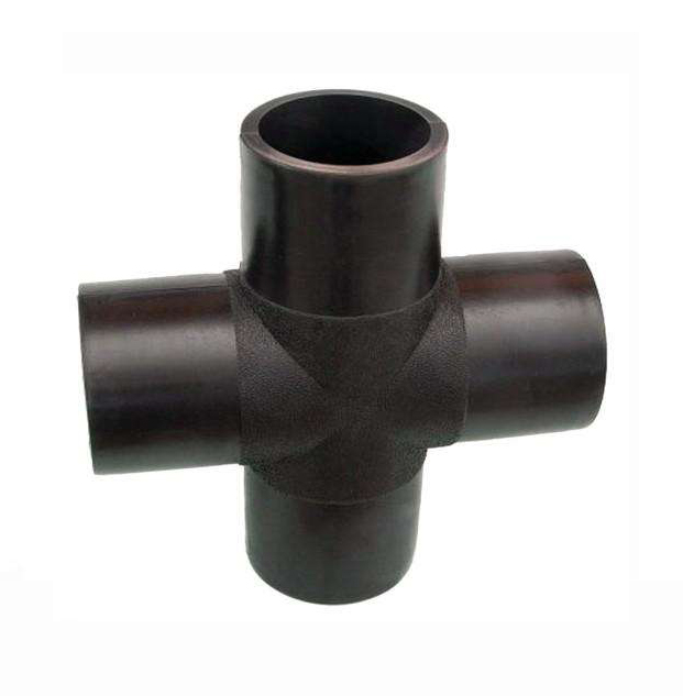 HDPE reducing tee of butt weld fittings