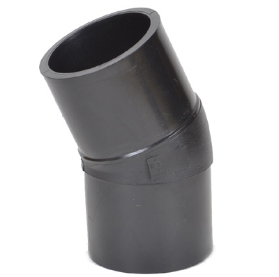 HDPE Elbow 22.5° of butt weld fittings