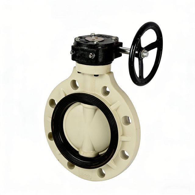 img of PPH Gear Type Butterfly Valve